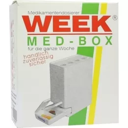MEDIKAMENTENDISPENSER 7 dana zeleno, 1 ST