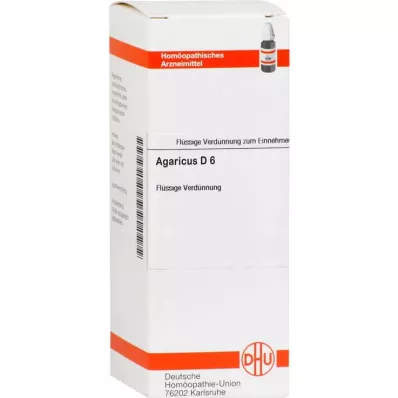 AGARICUS D 6 Razrjeđenje, 50 mL