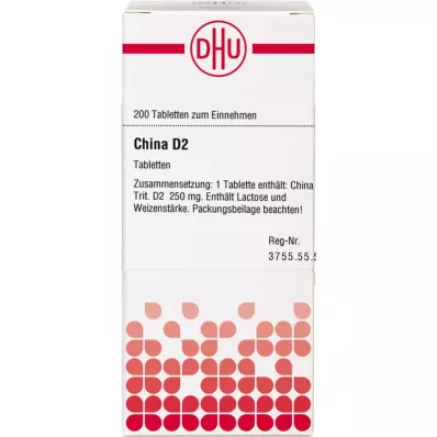 CHINA D 2 tablete, 200 ST CHINA D 2 tablete, 200 ST