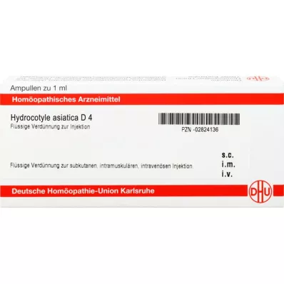 HYDROCOTYLE asiatica D 4 ampule, 10 ml