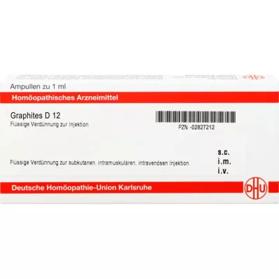 GRAPHITES D 12 ampula, 10 ml