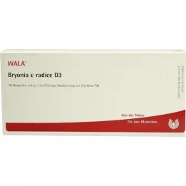 BRYONIA e Radice d 3 ampula, 10x1 ml