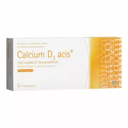 CALCIUM D3 ACIS 1000 mg/880, tj. Tablete od Breamera, 40 ST