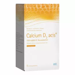 CALCIUM D3 ACIS 1000 mg/880, tj. Tablete skakača, 100 ST
