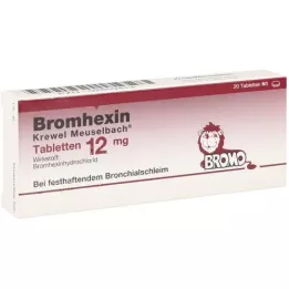 BROMHEXIN KREWEW MEUSELB.BLETTEN 12MG, 20 ST