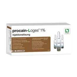 PROCAIN-Loges 1% otopina za injekcije ampule, 50X2 ml