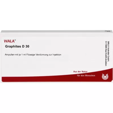 GRAPHITES D 30 ampula, 10X1 ml