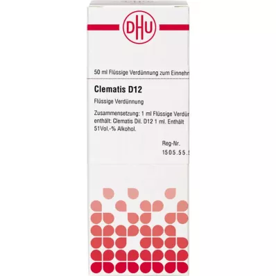 CLEMATIS D12 razrjeđenje, 50 ml