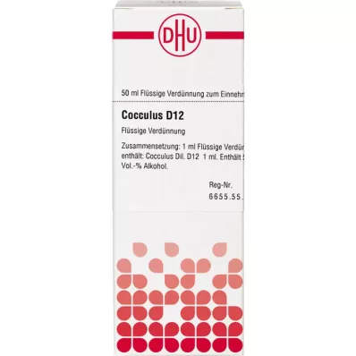COCCULUS D12 razrjeđenje, 50 ml
