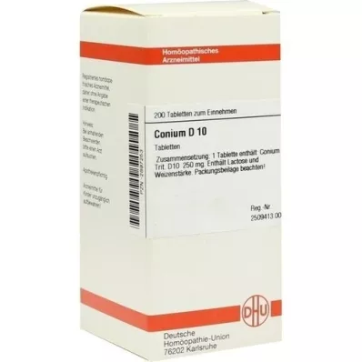 CONIUM D 10 tableta, 200 ST CONIUM D 10 tableta, 200 ST