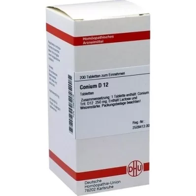 CONIUM D 12 tablete, 200 ST