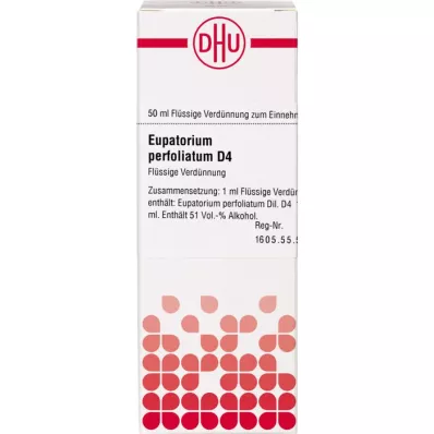 EUPATORIUM PERFOLIATUM D 4 razrjeđenje, 50 mL EUPATORIUM PERFOLIATUM D 4 razrjeđenje, 50 mL