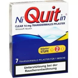 NIQUITIN Očistite 14 mg transdermalnog kolnika, 7 sati