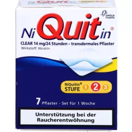 NIQUITIN Očistite 14 mg transdermalnog kolnika, 7 sati