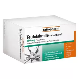TEUFELSKRALLE-RATIOPHARM Filmom obložene tablete, 200 kom