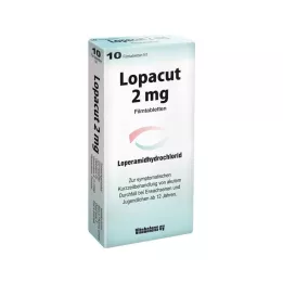 LOPACUT 2 mg filmom obložene tablete, 10 kom