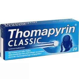 THOMAPYRIN CLASSIC lijekovi protiv bolova, 20 sati