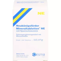 NEUKÖNIGSFÖRDER Mineralne tablete NE, 200 kom