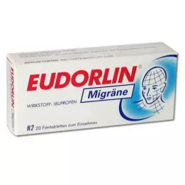 EUDORLIN Migrena filmom obložene tablete, 20 kom