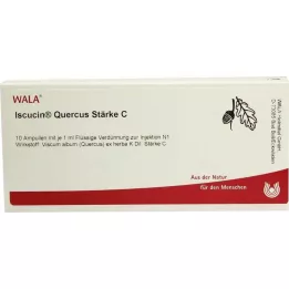 ISCUCIN quercus Jačina C Ampule, 10X1 ml