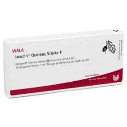 ISCUCIN quercus Strength F ampule, 10X1 ml