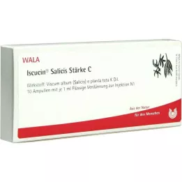 ISCUCIN salicis Snaga C Ampule, 10X1 ml