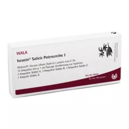 ISCUCIN salicis potency serije I ampule, 10X1 ml