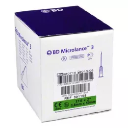 BD MICROLANCE Kanila 21 G 2 0,8x50 mm, 100 kom