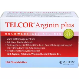 TELCOR Arginin plus filmom obložene tablete, 120 kom