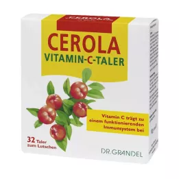 CEROLA Vitamin C Taler Grandel, 32 kom