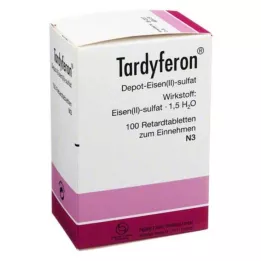 TARDYFERON Tablete s produljenim oslobađanjem, 100 kom
