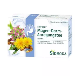 SIDROGA Filter vrećice čaja za stimulaciju probavnog sustava, 20X2,0 g