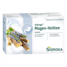 SIDROGA Filter vrećice čaja za liječenje želuca, 20X2,25 g