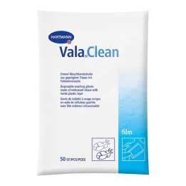 VALACLEAN Rukavice za pranje folije, 50 kom