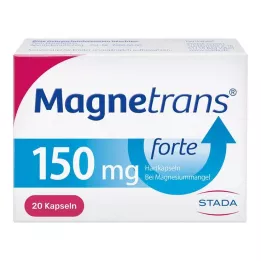 MAGNETRANS forte 150 mg tvrde kapsule, 20 kom