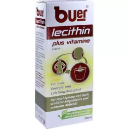 BUER LECITHIN Plus vitaminski tekućina, 500 ml