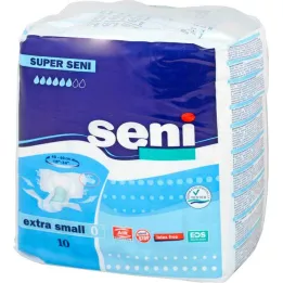 SUPER SENI Plus noćne hlače za inkontinenciju f.E.Gr.0 XS, 12X10 kom