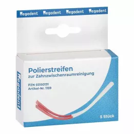 POLIERSTREIFEN za međuzubno čišćenje, 5 kom
