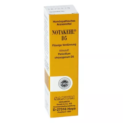 NOTAKEHL D 5 kapi, 10 ml