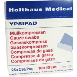 MULLKOMPRESSEN Ypsipad 10x10 cm sterilni 8-slojni, 25X2 kom