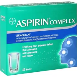 ASPIRIN COMPLEX btl.m.gran.z.hherst.e.susp.z.ne., 10 ST