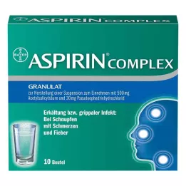 ASPIRIN COMPLEX Btl.m.Gran.z.Herst.e.Susp.z.Einn., 10 kom