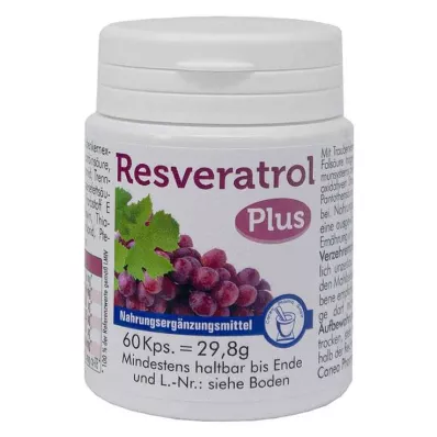 RESVERATROL PLUS Kapsule, 60 ST