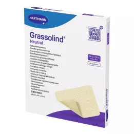 GRASSOLIND Mast komprimira 10x10 cm sterilno, 10 sati