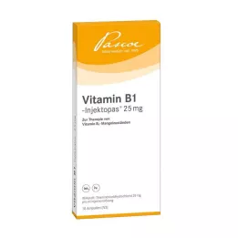 VITAMIN B1 INJEKTOPAS 25 mg otopina za injekciju, 10X1 ml
