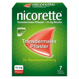 NICORETTE TX Flaster 10 mg, 7 kom