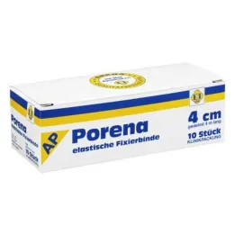 Porena elastični zavoj od gaze 4cm bez violončela bijeli, 10 kom