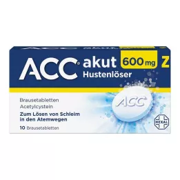 ACC akut 600 Z šumeće tablete za iskašljavanje protiv kašlja, 10 kom
