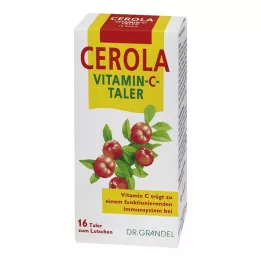 CEROLA Vitamin C Taler Grandel, 16 kom