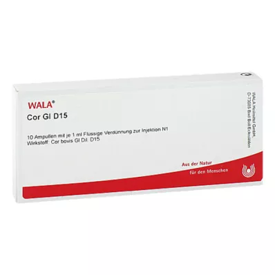 COR GL D 15 ampula, 10X1 ml